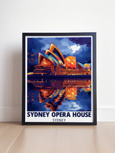Load image into Gallery viewer, Sydney Opera House Art - Harbour Bridge and Bondi Beach Prints - Australia Decor-4