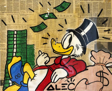 Load image into Gallery viewer, HD Motivation Cartoon Duck Make Money Graffiti Street Wall Art Pop Art Posters and Prints Painting on Canvas for Home Room Decor-9