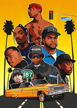 Load image into Gallery viewer, Hip Hop Tu Pac Legend Star Posters and Prints Rapper Star Canvas Paintings on the Wall Art Pictures for Home Decoration-7