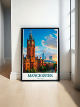 Load image into Gallery viewer, Manchester Framed Prints - Manchester Town Hall Posters - Old Trafford Art - Manchester Wall Decor-0