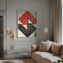 Load image into Gallery viewer, Wall art Geometric Contrast-5
