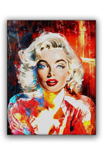 Load image into Gallery viewer, "Captivating Marylinn Monroe" 36" x 48" Fine Art Canvas-2
