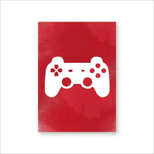 Load image into Gallery viewer, Video Game Wall Art Canvas Painting Gaming Room Decor Posters and Prints Abstract Party Artwork Picture for Boys Room Decoration-7
