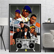Load image into Gallery viewer, Hip Hop Tu Pac Legend Star Posters and Prints Rapper Star Canvas Paintings on the Wall Art Pictures for Home Decoration-8
