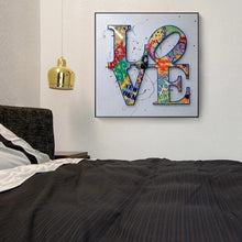 Load image into Gallery viewer, Modern Wall Decor Graffiti Art LOVE Canvas Paintings on the Wall Art Posters Prints Wall Pictures for Living Room Home Cuadros-2
