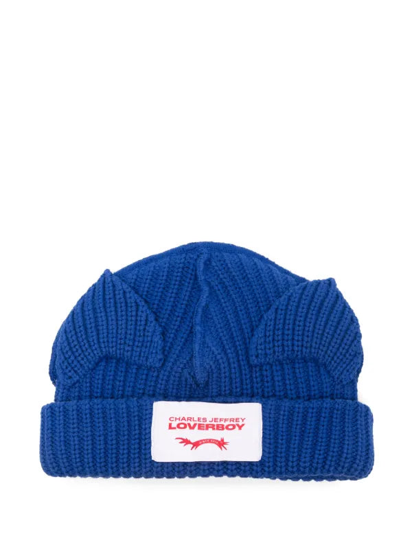 Charles Jeffrey Loverboy Ears-Detailed Beanie