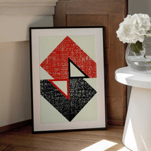 Load image into Gallery viewer, Wall art Geometric Contrast-4
