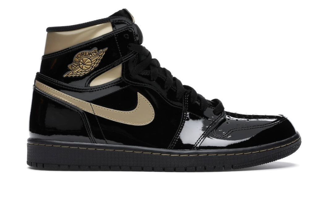 Air Jordan 1 Retro Black Metallic Gold